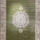 سجاد اصفهان تركي كلاسيك E506B اخضر مقاس 250*350 - اصفهان سجاد تركي كلاسيك