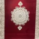 سجاد اصفهان تركي كلاسيك E506B احمر مقاس 400*800 - اصفهان سجاد تركي كلاسيك