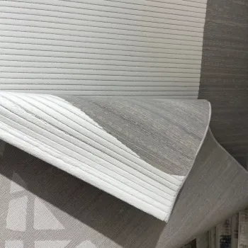 سجاد تركي المصممين لمسة HC02A كريم رصاصي مقاس 50*80