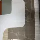 سجاد تركي المصممين لمسة HC02A كريم ابيض مقاس 50*80