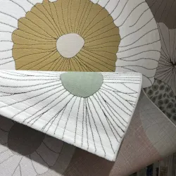 سجاد تركي المصممين لمسة HC03A كريم تيرا مقاس 50*80