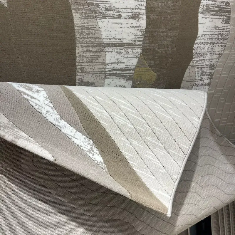 سجاد تركي المصممين لمسة HC32A كريم بني مقاس 50*80