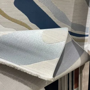 سجاد تركي المصممين لمسة HC35A سماوي مقاس 50*80
