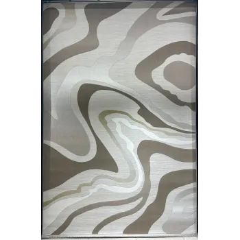 سجاد تركي المصممين لمسة HC35A كريم بني مقاس 300*400