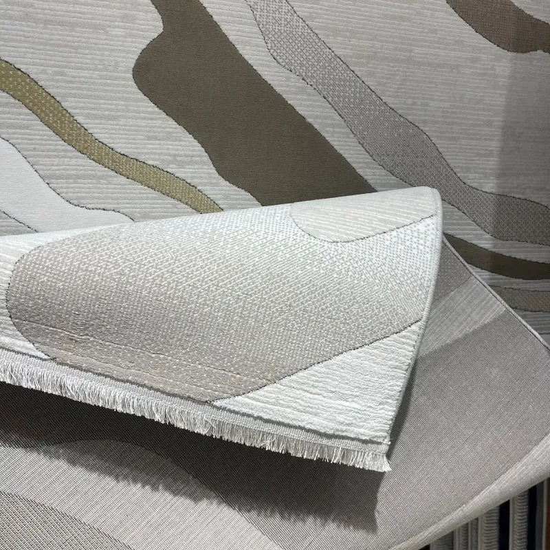 سجاد تركي المصممين لمسة HC35A كريم بني مقاس 300*400