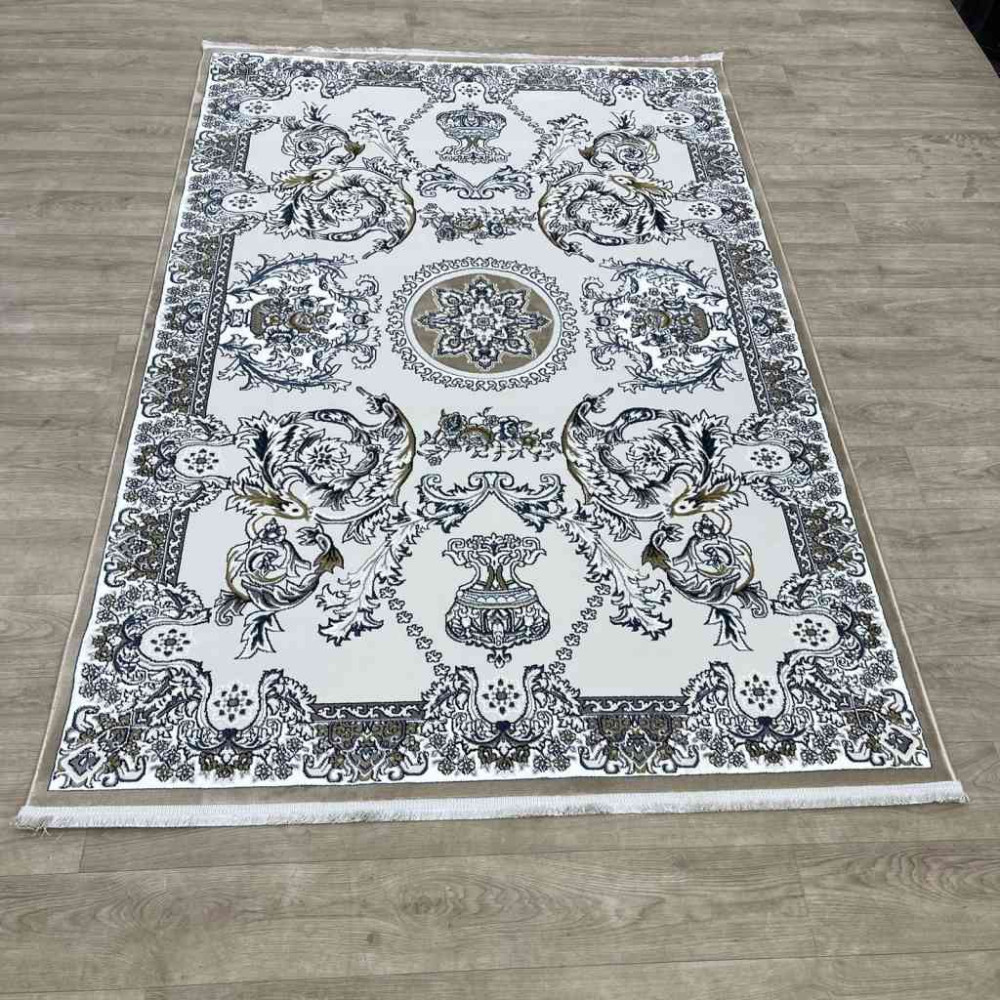 سجاد تركي مارسيليا NJ93A لون بيج بيج مقاس 100*200