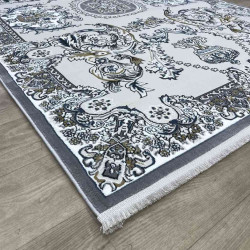 سجاد تركي مارسيليا NJ93A لون رصاصي مقاس 400*500