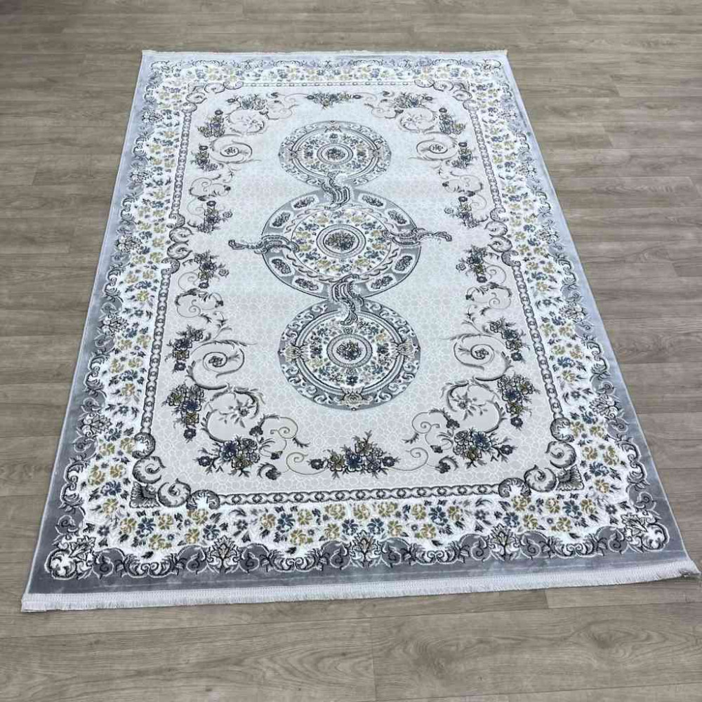 سجاد تركي مارسيليا NJ90A لون رصاصي مقاس 100*200