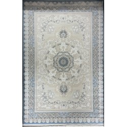 سجاد ميرال تركي كلاسيك EO06A كريم سماوي مقاس 50*80