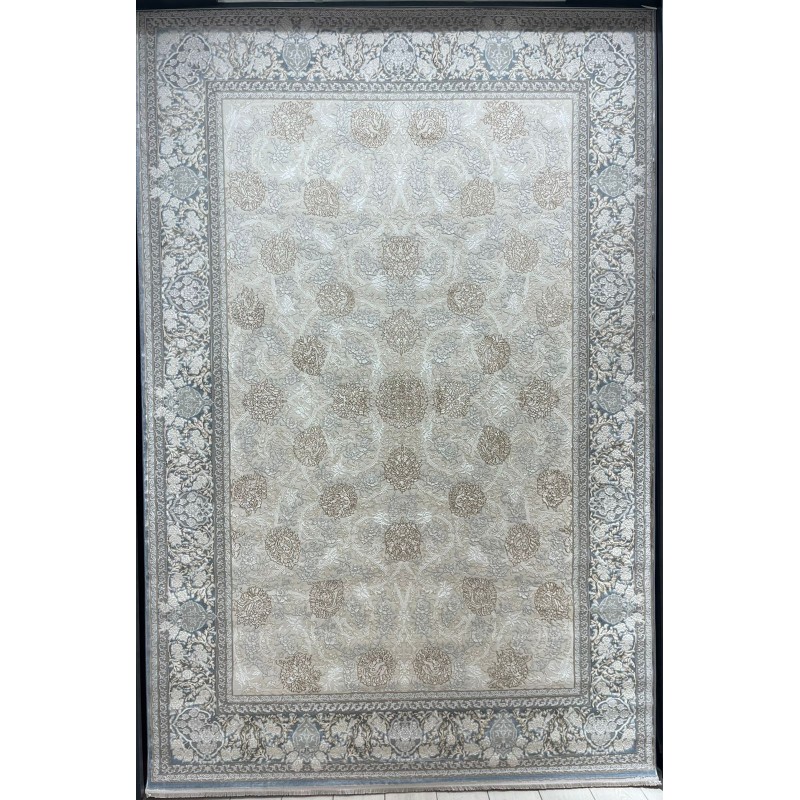 سجاد ميرال تركي كلاسيك EO15A كريم سماوي مقاس 400*800
