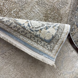 سجاد ميرال تركي كلاسيك EO15A كريم سماوي مقاس 400*800