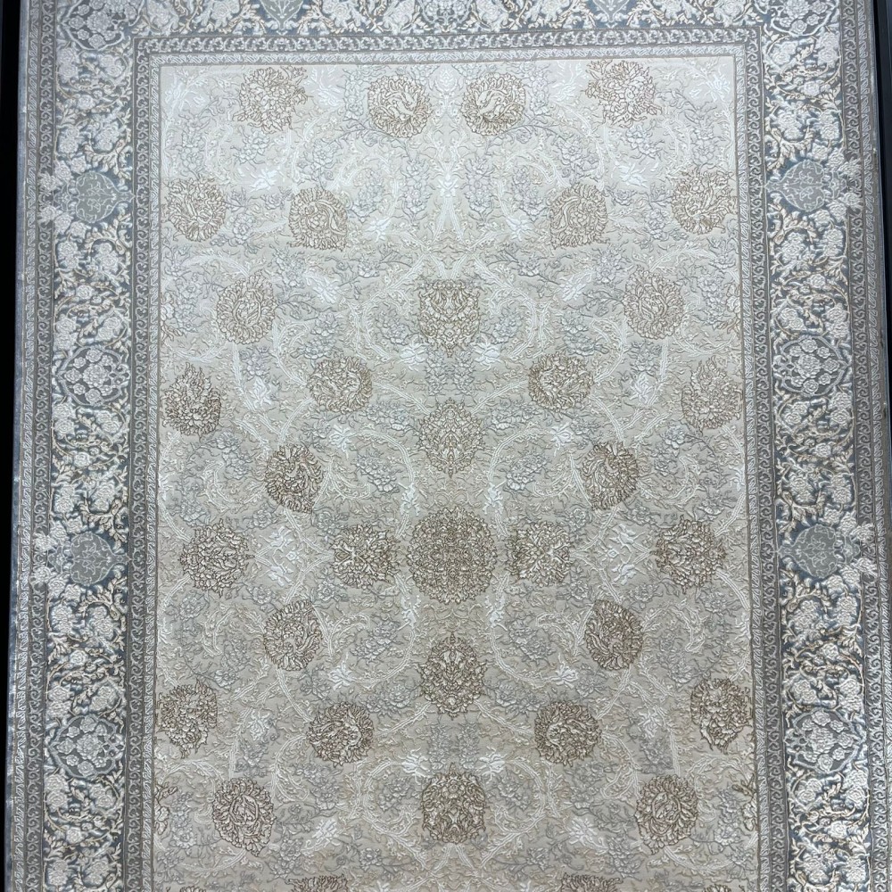 سجاد ميرال تركي كلاسيك EO15A كريم سماوي مقاس 400*800