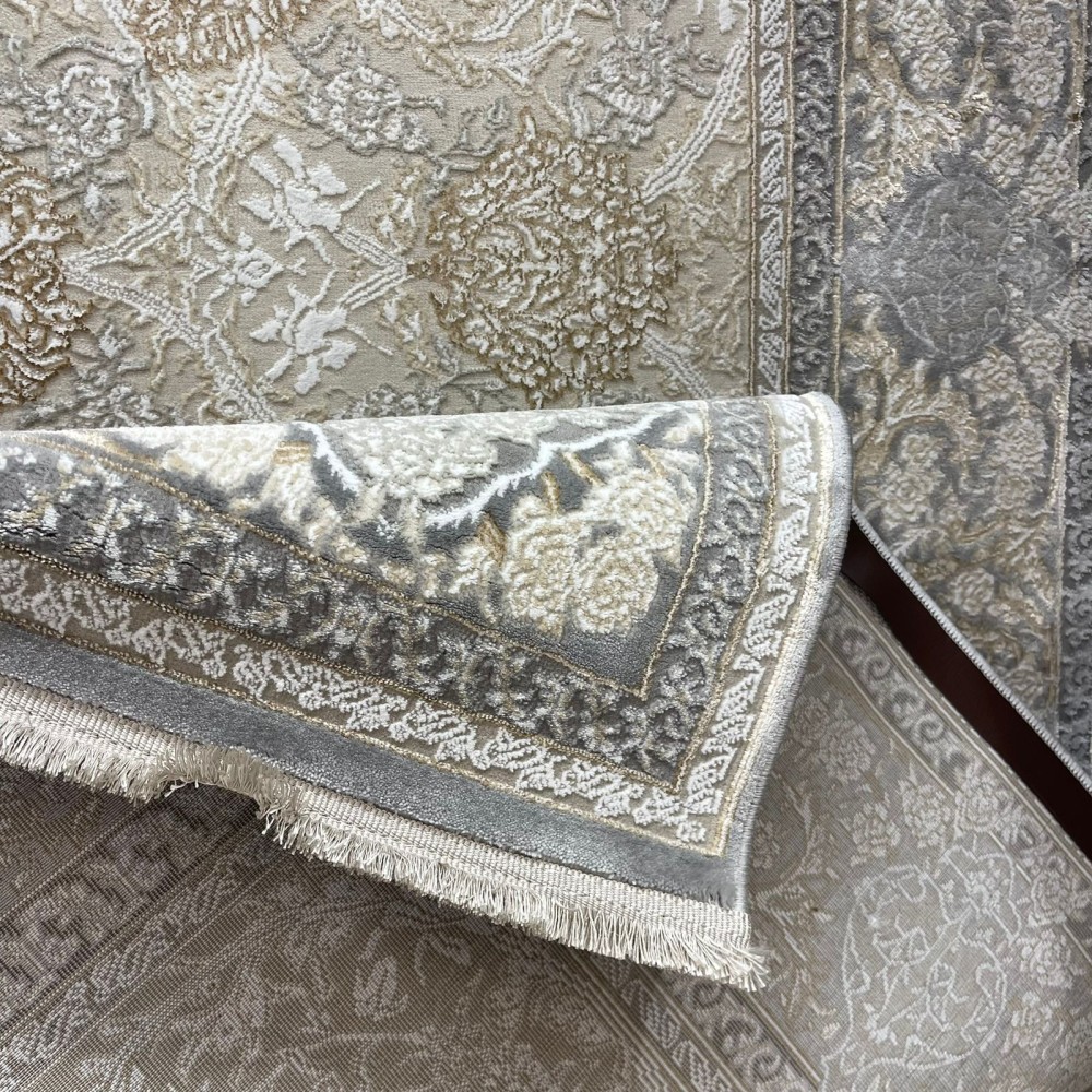 سجاد ميرال تركي كلاسيك EO15A كريم رصاصي غامق مقاس 150*230 سجاد ميرال تركي كلاسيك EO15A كريم رصاصي غامق مقاس 150*230