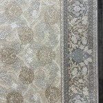 سجاد ميرال تركي كلاسيك EO15A كريم رصاصي غامق مقاس 200*300