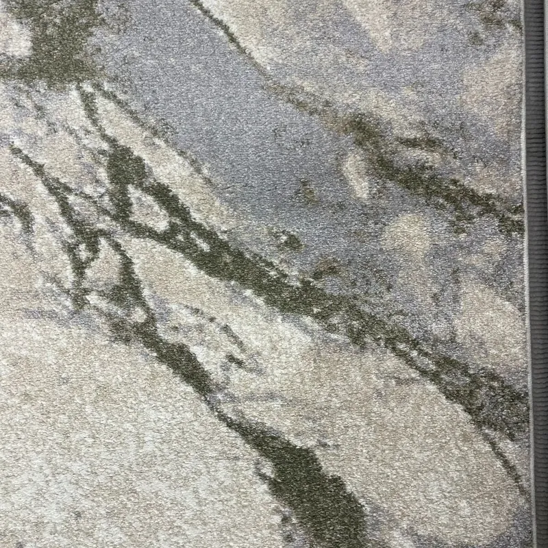 سجاد اوبرا تركي HD33A ابيض اخضر مقاس 50*80