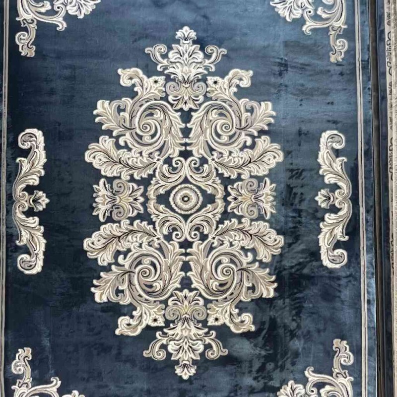 سجاد تركي باريس 32126A سماوي مقاس 400*500
