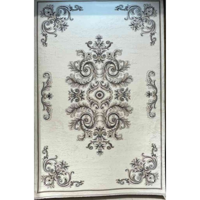 سجاد تركي باريس 32126A كريم مقاس 100*300