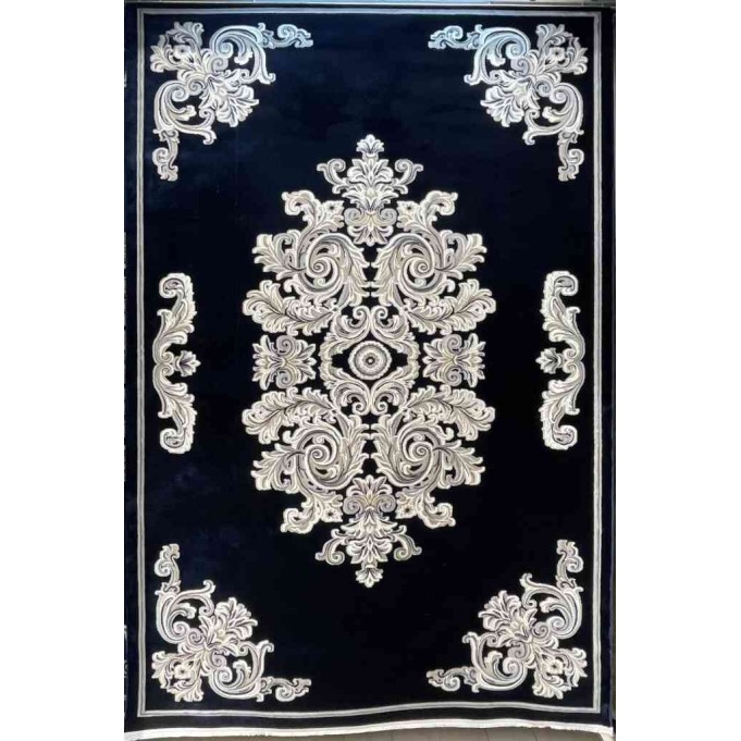 سجاد تركي باريس 32126A كحلي مقاس 100*300