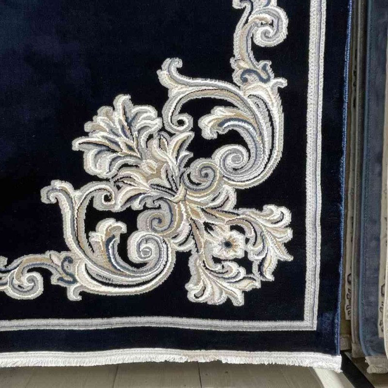 سجاد تركي باريس 32126A كحلي مقاس 120*170