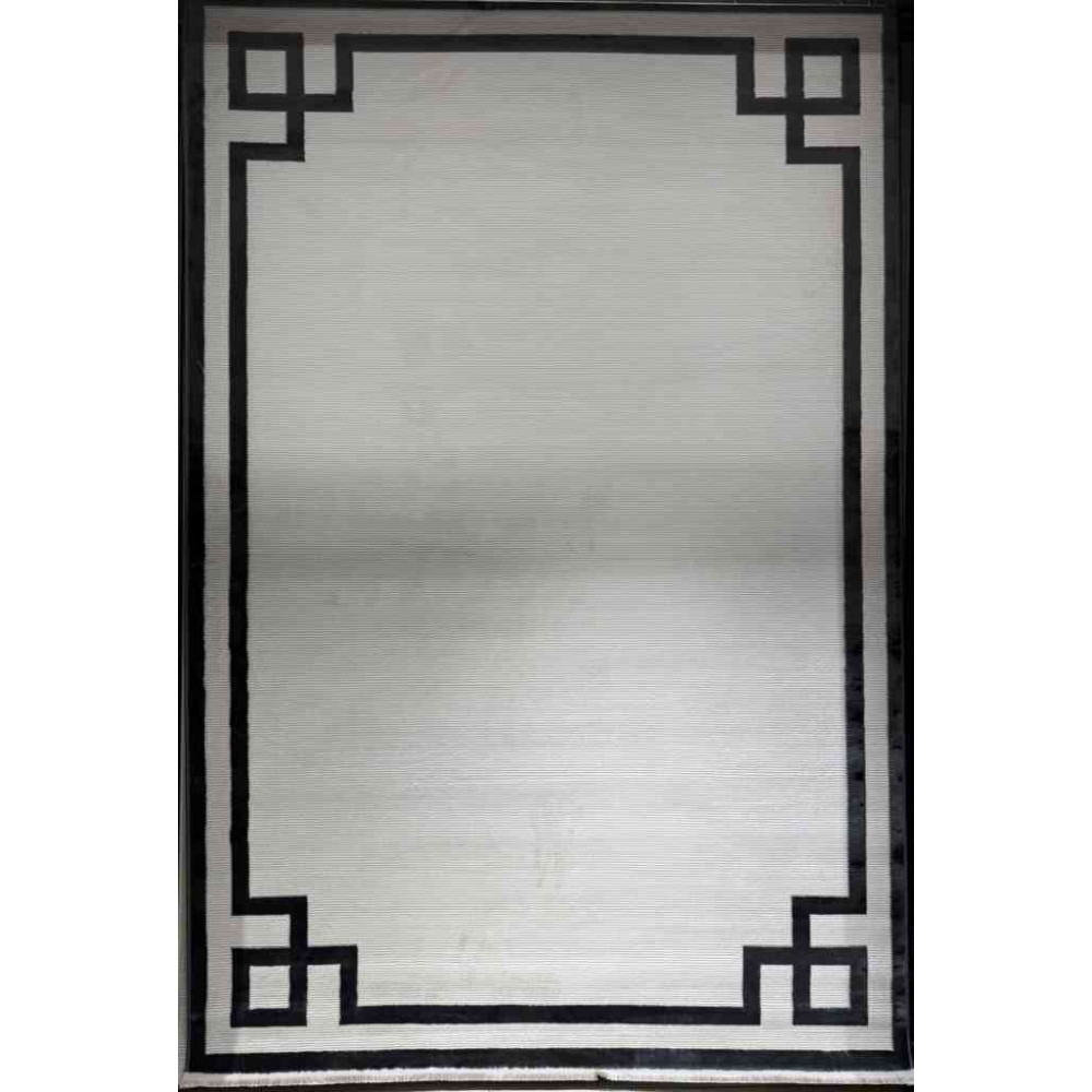 سجاد تركي برواز مودرن 43 ابيض اسود مقاس 50*80 سجاد تركي برواز مودرن 43 ابيض اسود مقاس 50*80