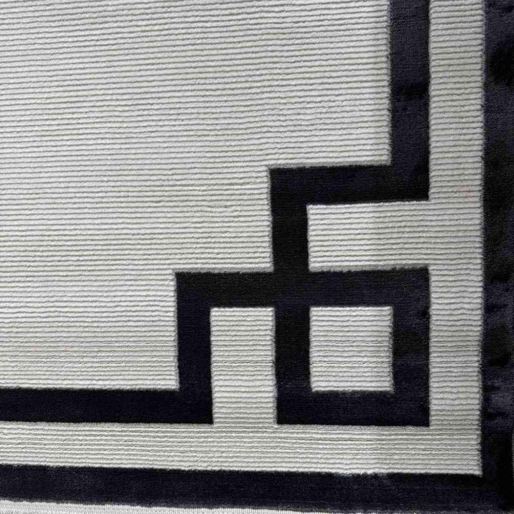 سجاد تركي برواز مودرن 43 ابيض اسود مقاس 50*80 سجاد تركي برواز مودرن 43 ابيض اسود مقاس 50*80