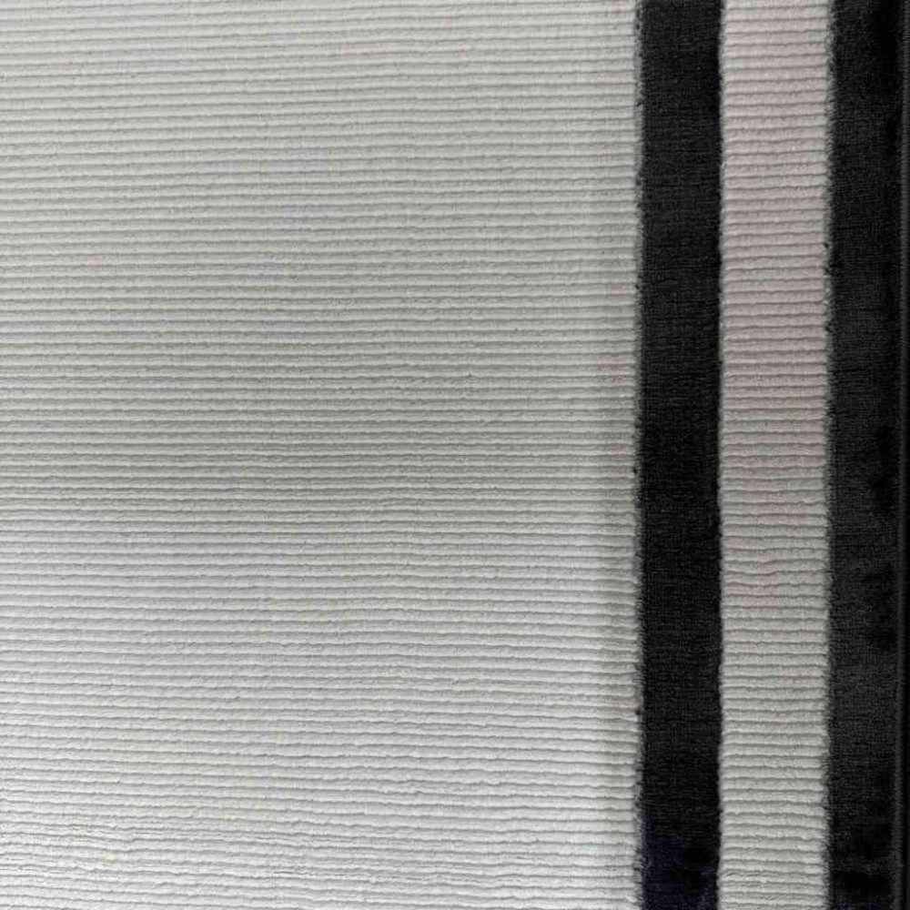 سجاد تركي برواز مودرن 43 ابيض اسود مقاس 50*80 سجاد تركي برواز مودرن 43 ابيض اسود مقاس 50*80