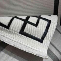 سجاد تركي برواز مودرن 81 ابيض اسود مقاس 300*400 سجاد تركي برواز مودرن 81 ابيض اسود مقاس 300*400