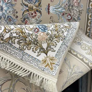 سجاد ايراني سيلا 90148 بيج مقاس 400*800