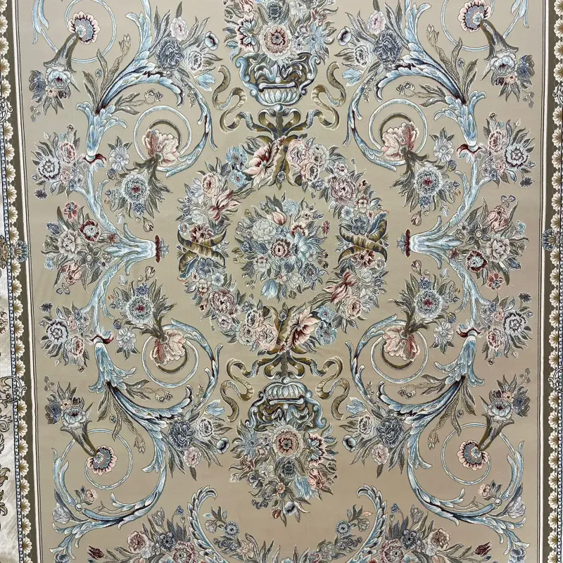 سجاد ايراني سيلا 90148 بيج مقاس 400*700