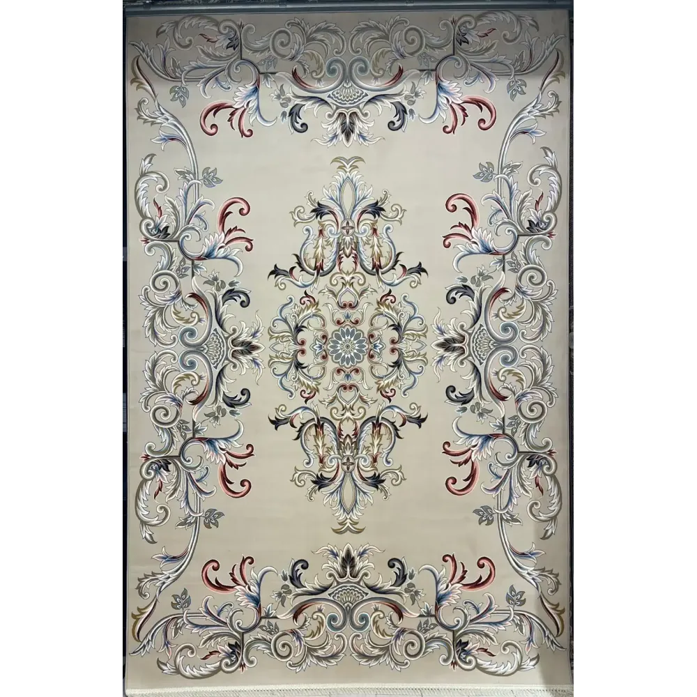 سجاد ايراني سيلا 100157 بيج فاتح مقاس 200*200