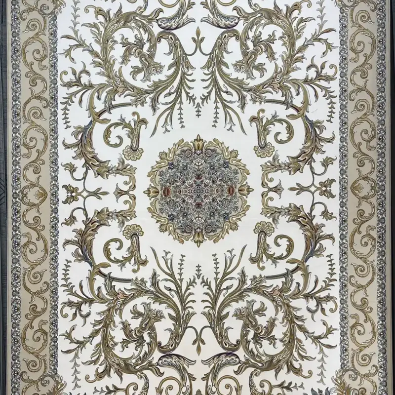 سجاد ايراني سيلا 100161 كريم مقاس 400*800