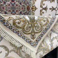 سجاد ايراني سيلا 100161 كريم مقاس 400*800