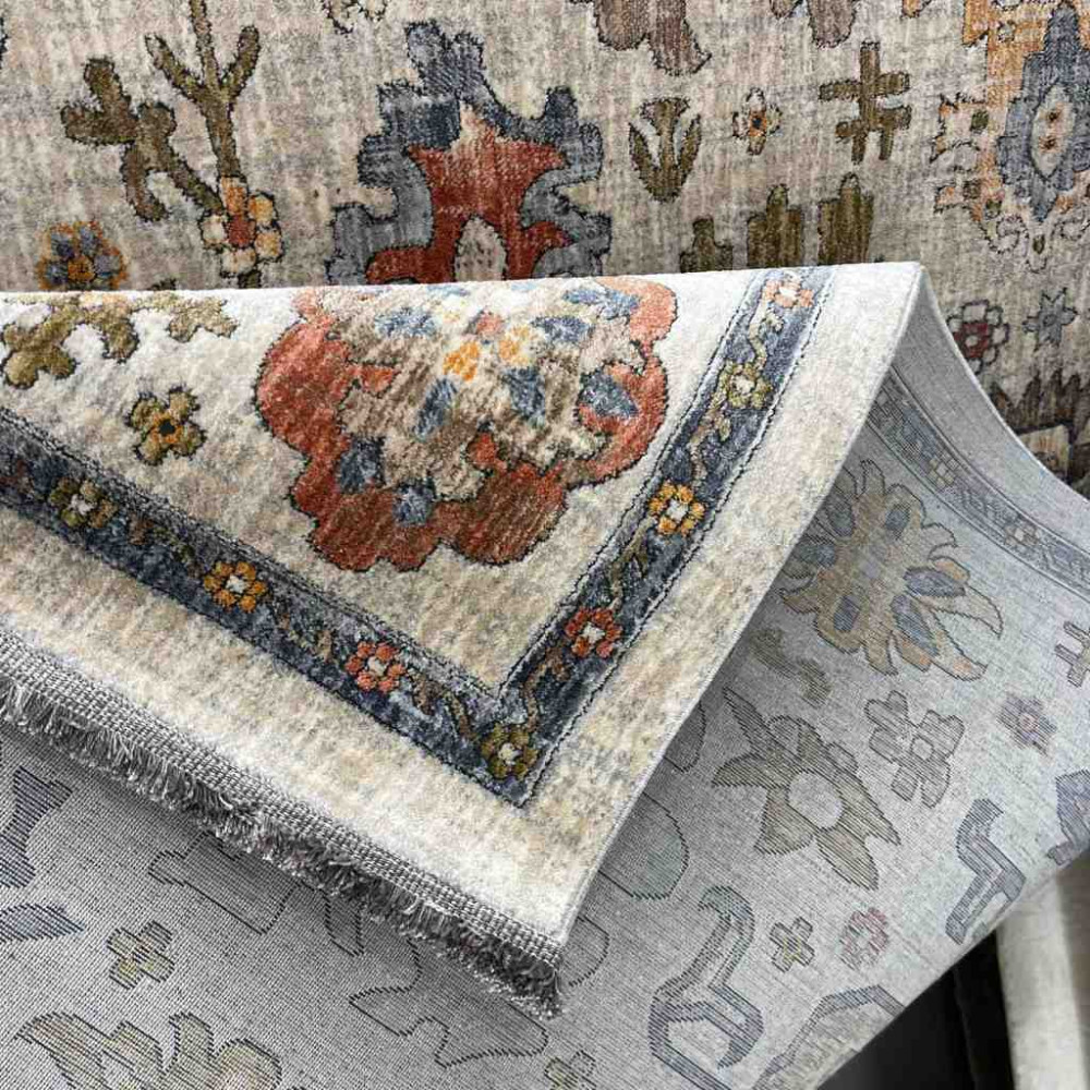 سجاد بوهيمي تركي تكنو KO35A بيج مولتي مقاس 250*350