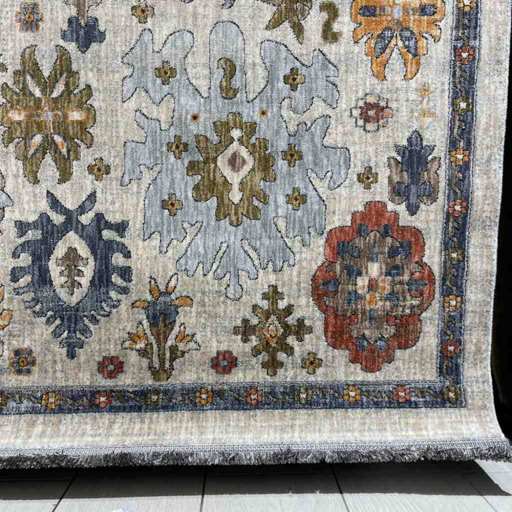 سجاد بوهيمي تركي تكنو KO35A بيج مولتي مقاس 250*350