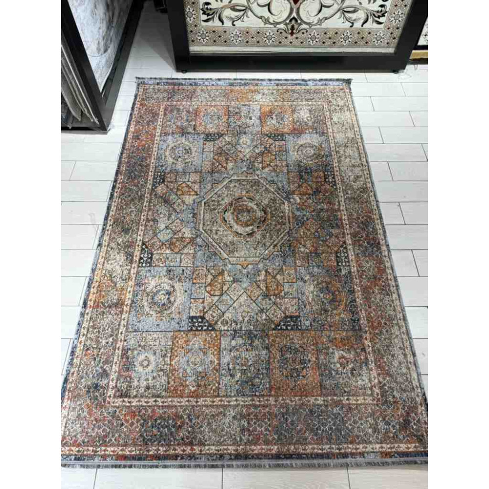 سجاد بوهيمي تركي تكنو KO63B بيج مولتي مقاس 400*500 سجاد بوهيمي تركي تكنو KO63B بيج مولتي مقاس 400*500