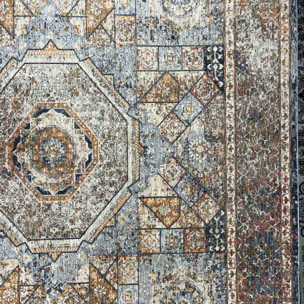 سجاد بوهيمي تركي تكنو KO63B بيج مولتي مقاس 400*500 سجاد بوهيمي تركي تكنو KO63B بيج مولتي مقاس 400*500