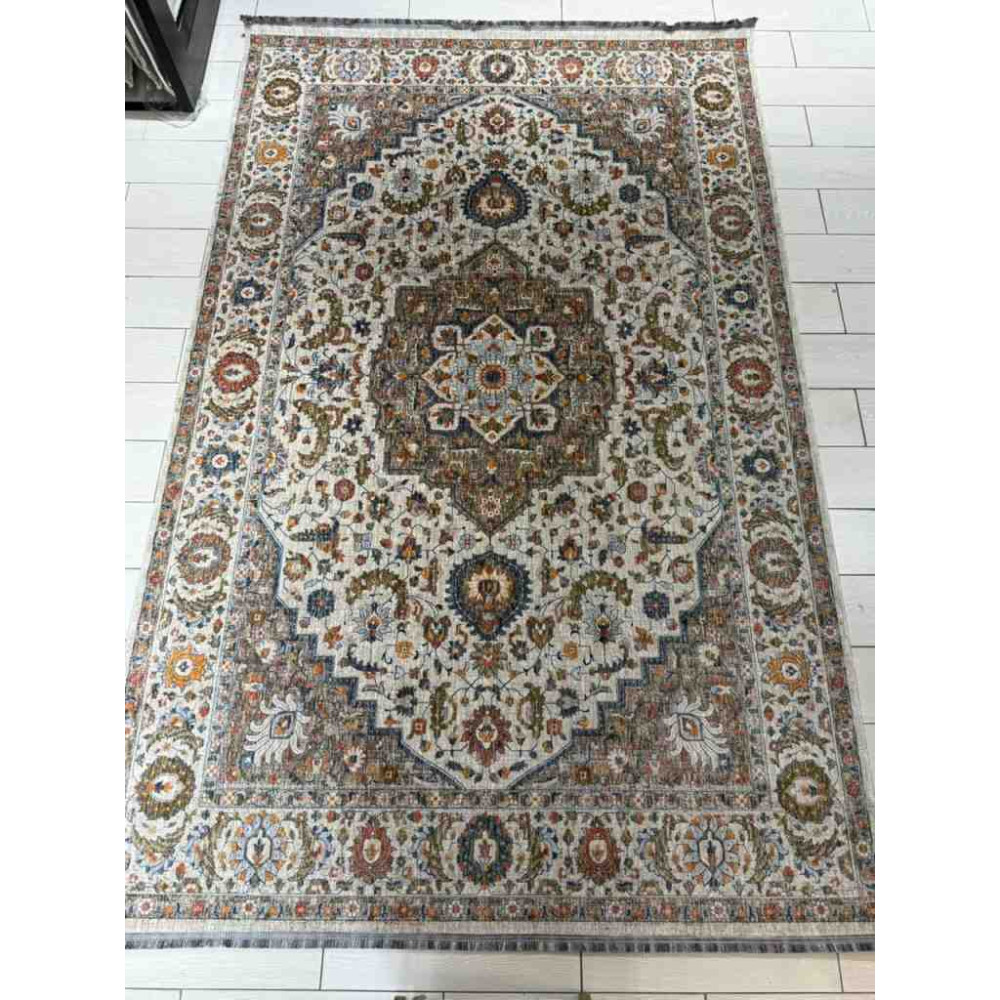 سجاد بوهيمي تركي تكنو KO65A بيج مولتي مقاس 400*500