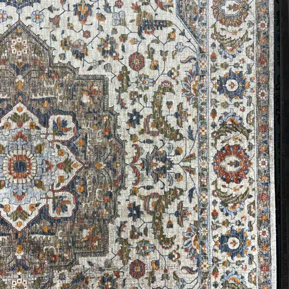 سجاد بوهيمي تركي تكنو KO65A بيج مولتي مقاس 400*500