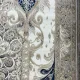سجاد نيو بوهيمي تركي كاشان ثري دي 8339B سماوي مقاس 80*150