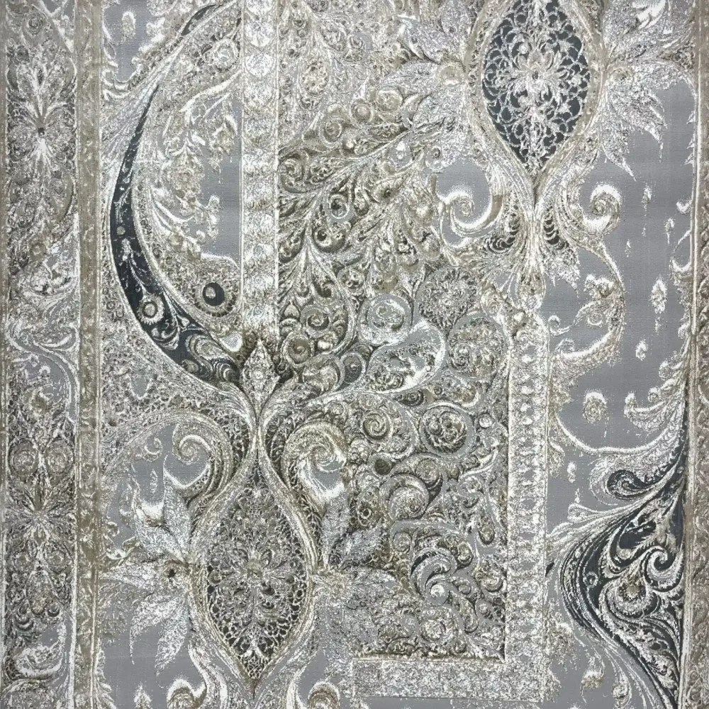 سجاد نيو بوهيمي تركي كاشان ثري دي 8339B رصاصي مقاس 80*150 سجاد نيو بوهيمي تركي كاشان ثري دي 8339B رصاصي مقاس 80*150