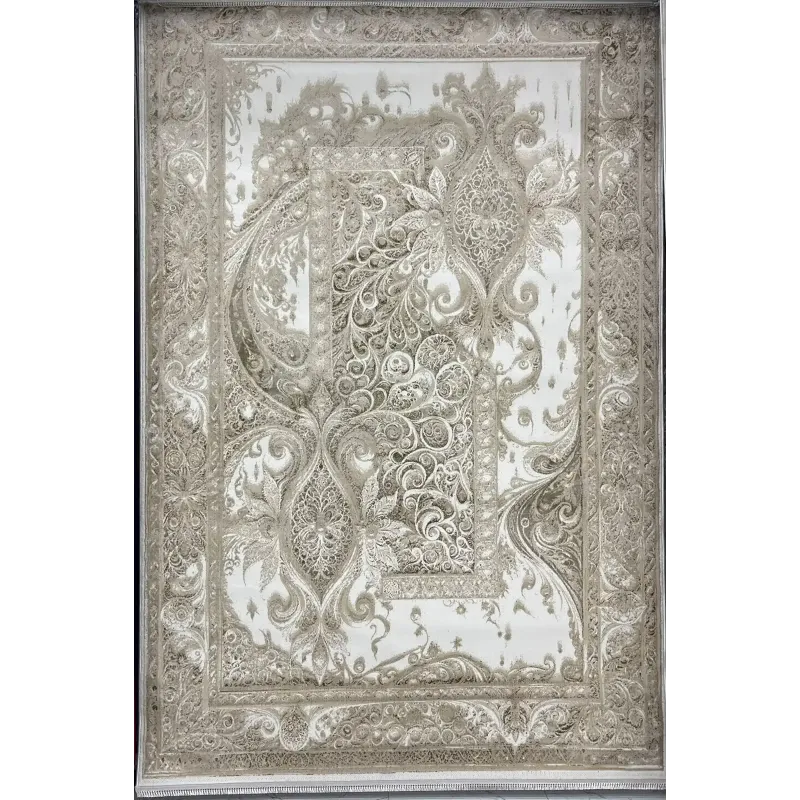 سجاد نيو بوهيمي تركي كاشان ثري دي 8339B فيزون مقاس 300*400