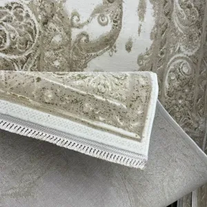 سجاد نيو بوهيمي تركي كاشان ثري دي 8339B فيزون مقاس 300*400
