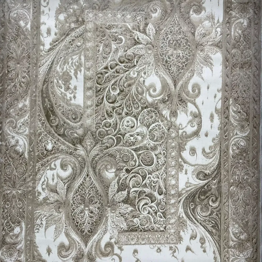 سجاد نيو بوهيمي تركي كاشان ثري دي 8339B فيزون مقاس 300*400