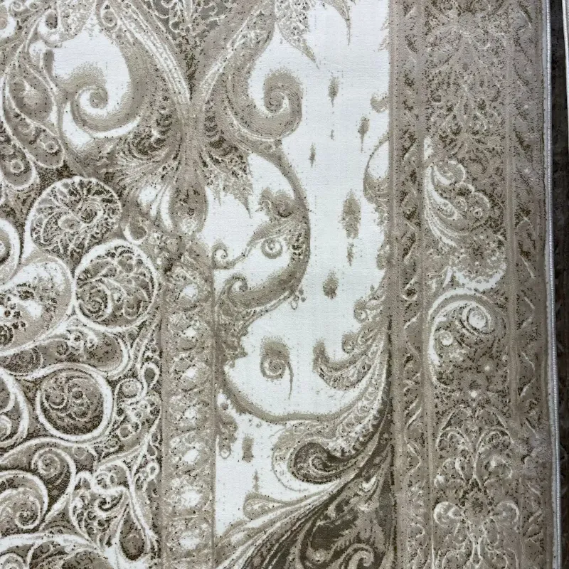 سجاد نيو بوهيمي تركي كاشان ثري دي 8339B فيزون مقاس 100*300