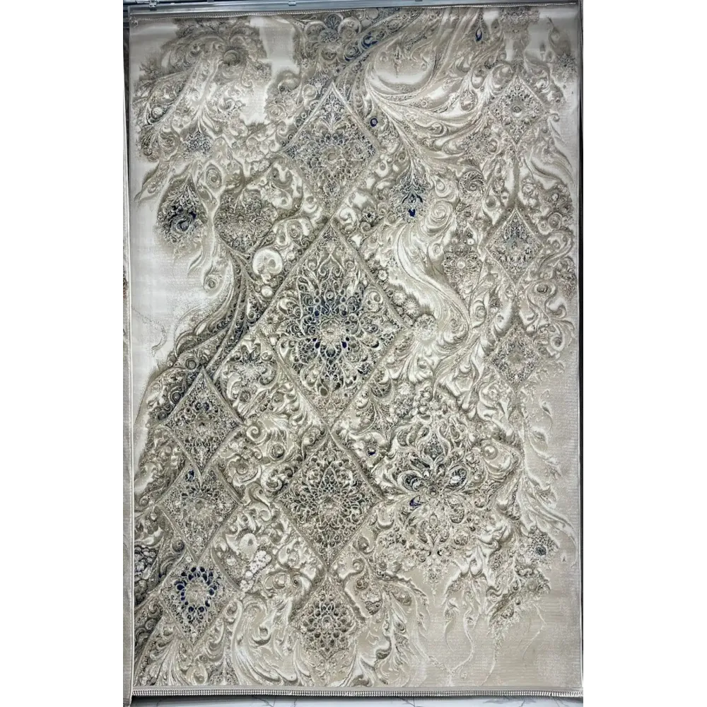 سجاد نيو بوهيمي تركي كاشان ثري دي 8555A سماوي مقاس 300*400 سجاد نيو بوهيمي تركي كاشان ثري دي 8555A سماوي مقاس 300*400
