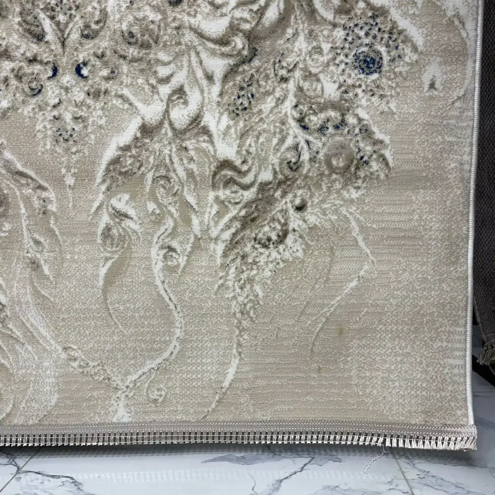 سجاد نيو بوهيمي تركي كاشان ثري دي 8555A سماوي مقاس 300*400 سجاد نيو بوهيمي تركي كاشان ثري دي 8555A سماوي مقاس 300*400