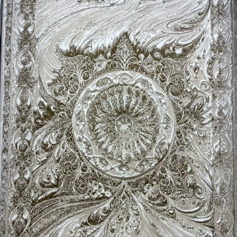سجاد نيو بوهيمي تركي كاشان ثري دي 8556A بيج مقاس 300*400 سجاد نيو بوهيمي تركي كاشان ثري دي 8556A بيج مقاس 300*400