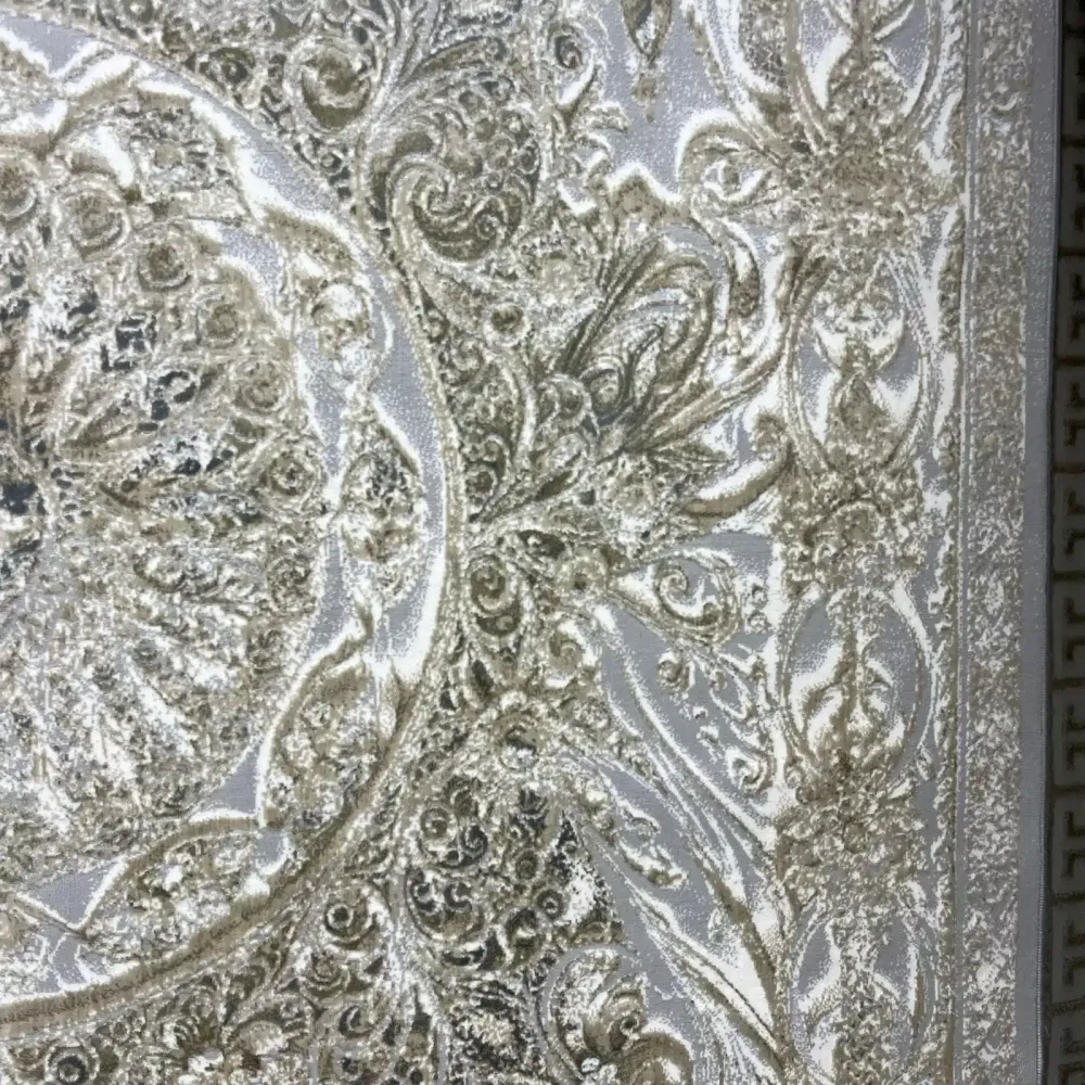 سجاد نيو بوهيمي تركي كاشان ثري دي 8556A رصاصي مقاس 150*220 سجاد نيو بوهيمي تركي كاشان ثري دي 8556A رصاصي مقاس 150*220