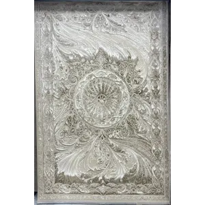 سجاد نيو بوهيمي تركي كاشان ثري دي 8556A فيزون مقاس 300*400
