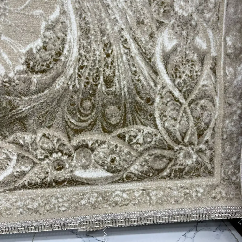 سجاد نيو بوهيمي تركي كاشان ثري دي 8556A فيزون مقاس 300*400